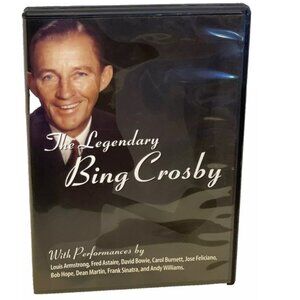 The Legendary Bing Crosby (DVD, 2018) VERY GOOD